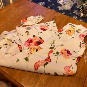 Classy Below the Knee Dress with Facemask